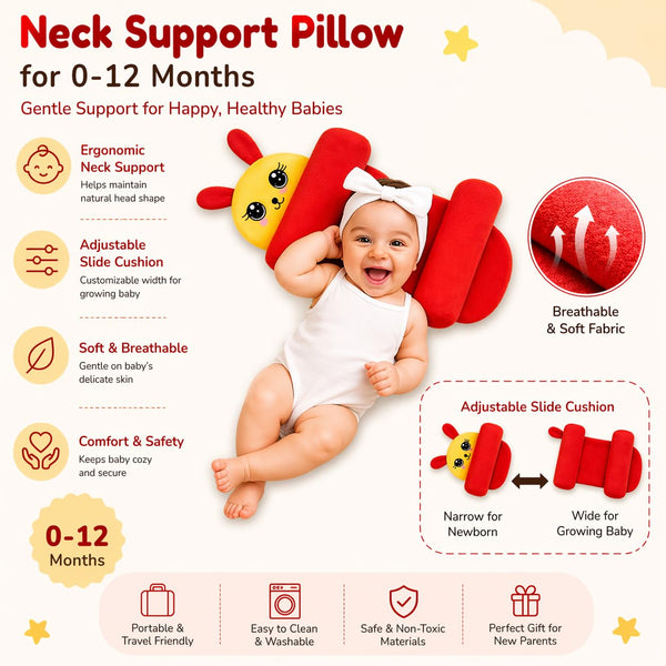 Cozy Baby Head Pillow